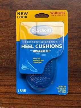 Women’s Shoes size 6-10 Foot Heel Pain Cushions with Massaging Gel NWT 🦶